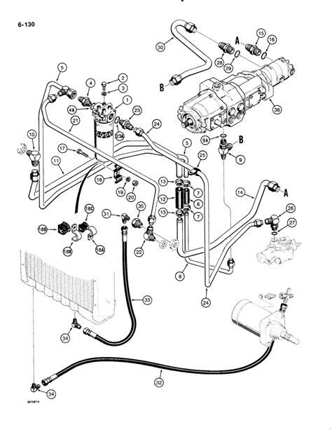 case 1846c skid steer|case 1835b hydraulic system diagram.